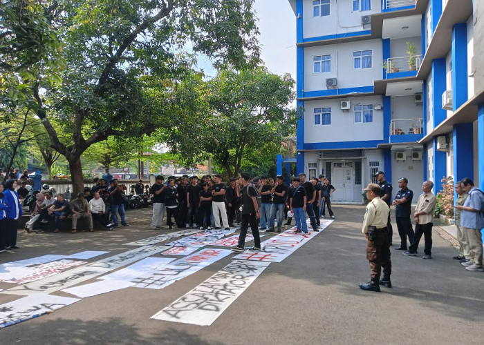 Polemik Statuta 2026, IKBM Unma Gelar Unras Di Depan Kampus dan YPPM