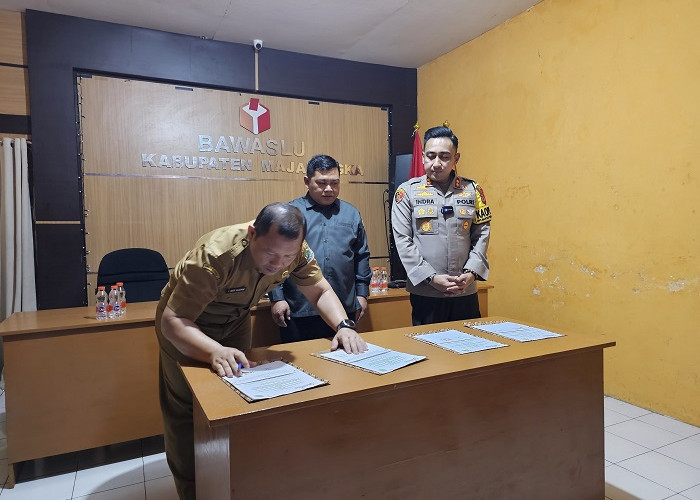 Bawaslu Majalengka Gandeng Polres dan Diskominfo untuk Pengawasan Pilkada 2024