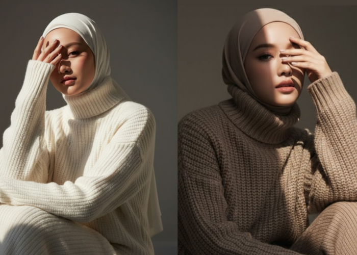 Prompt Gemini Ai Foto Wanita Berhijab Hasil Sinematik Gaya Modern, Panduan Lengkap Agar Wajah Tidak Berubah