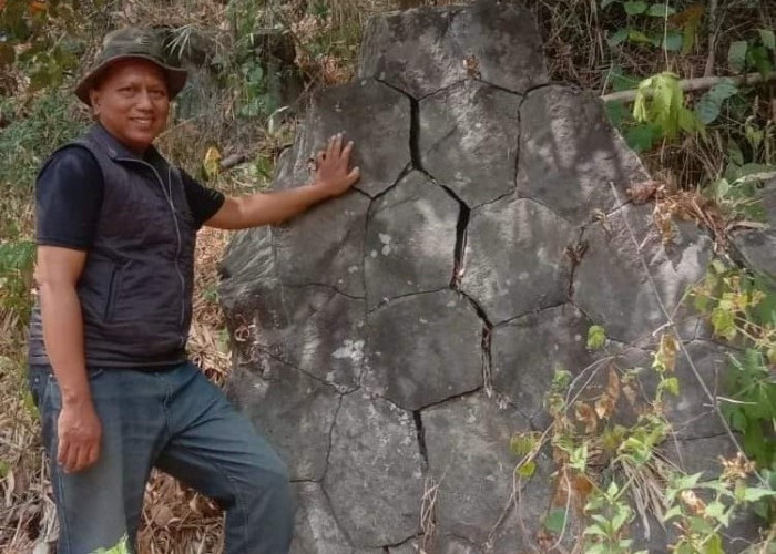Keunikan Gunung Balay, Ditemukan Batuan berbentuk Heksagonal