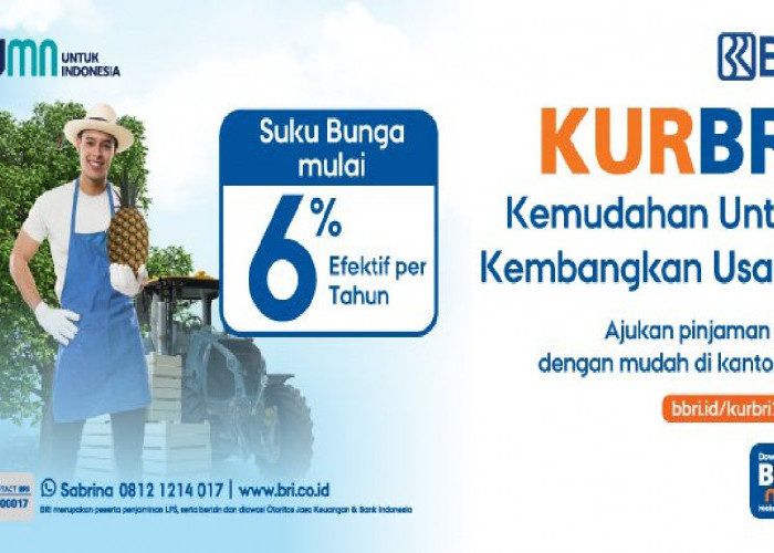 Kabar Baik Buat UMKM! Bunga KUR BRI 2026 6 Persen Flat Tidak Berjenjang, Ini Ketentuan Baru & Syarat Lengkap