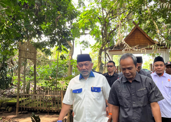 Kunjungi Situs Kerajaan Galuh Ciamis, Syaikhu Petik Hikmah soal Kelestarian Lingkungan