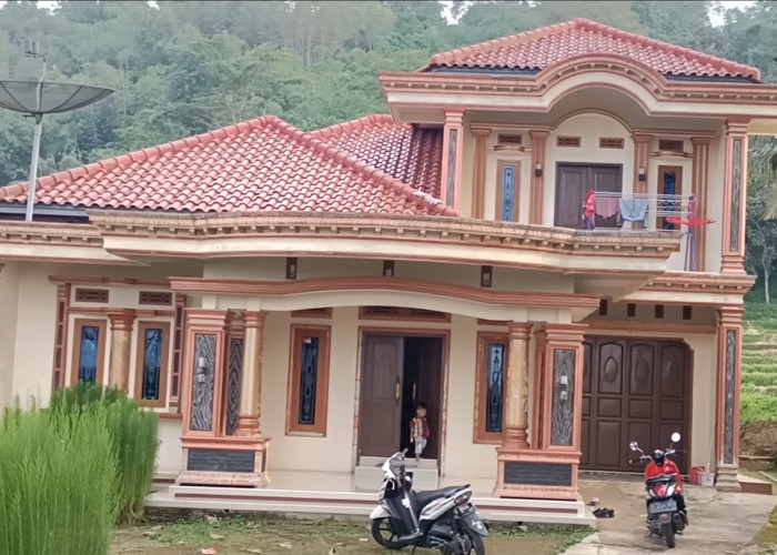 VIRAL! Rumah Mewah Penjual Batagor di Malausma Majalengka, Habis Rp 700 Juta