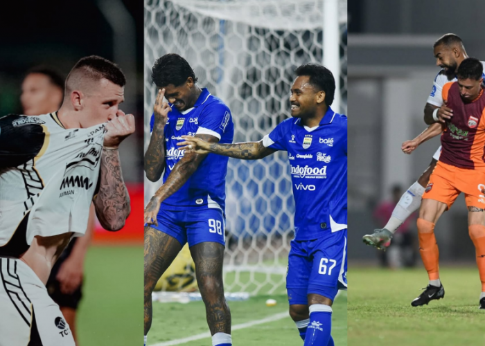 3 Klasemen Papan Atas Kompak Menang! Persib Kokoh di Puncak, Persija dan Borneo Tempel Ketat