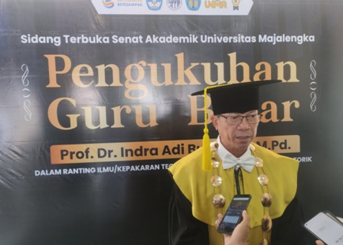 Rektor Unma Prof. Dr. Indra Adi Budiman Dikukuhkan sebagai Guru Besar Kedua Universitas Majalengka