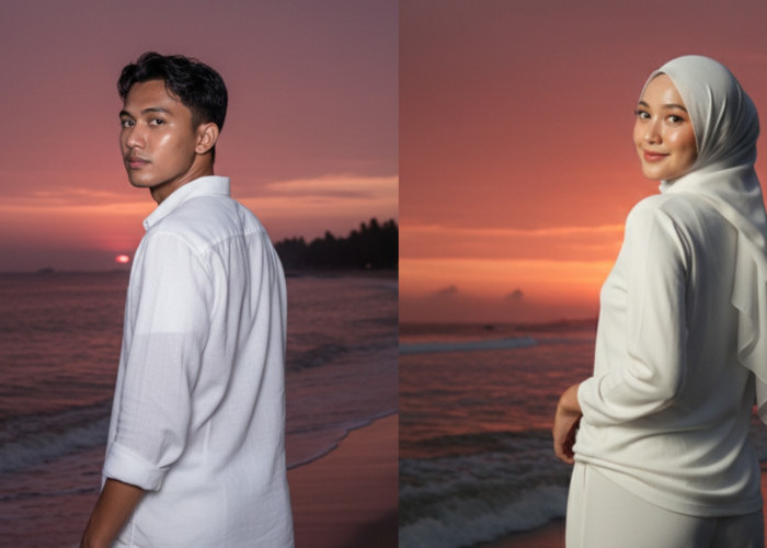 Daftar Prompt Gemini AI di Pantai Sinematik yang Viral di Tiktok, Serta Prompt Seperti di Studio Foto