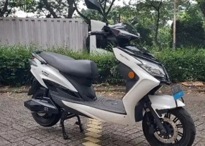 Sekali Cas Bisa 70 Km, Motor Listrik Polytron Evo Electric Tenaga 3000 Watt, Hemat Baterai Harga 28 Jutaan