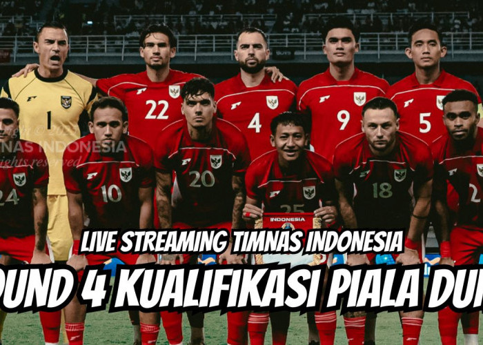 Live Dini Hari, Ini Link Nonton Live Streaming Timnas Indonesia Putaran Keempat Kualifikasi Piala Dunia 2026