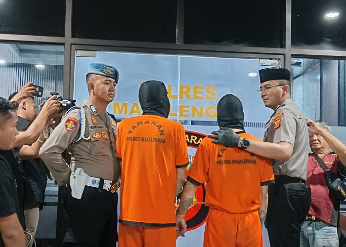 Polres Majalengka Ungkap Dua Perkara, Curat dan Penadahan Dua HP