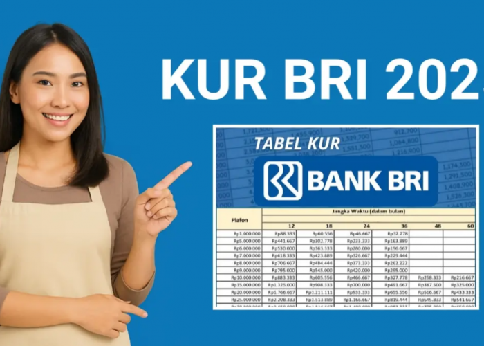 Simulasi Angsuran KUR BRI Terbaru Per September 2025, Pinjaman Rp10 - 100 Juta Cicilan Mulai dari 216 Ribuan