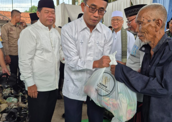 BAZNAS Majalengka Salurkan 520 Paket Sembako di Safari Ramadhan 1447 H Batch 3 Jatitujuh