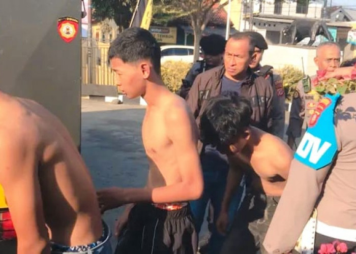 Polisi di Majalengka Diserang Geng Motor Bersenjata Tajam, 10 Pelaku Diamankan Polisi