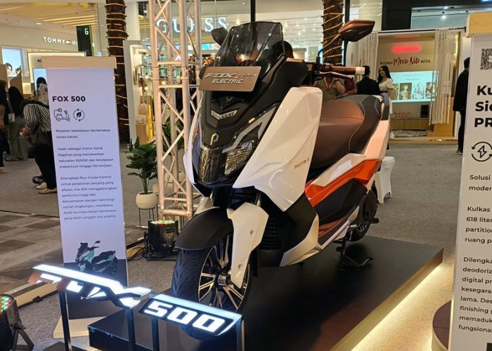 Varian Premium, Tampilan Maxi, Ini Spesifikasi Motor Listrik Polytron Fox 500 Lengkap Skema Sewa Baterai
