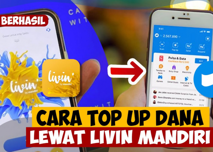 Aturan Baru Biaya Admin Top Up DANA Lewat Aplikasi Livin Mandiri Berlaku Januari 2026, Cek Besarannya!