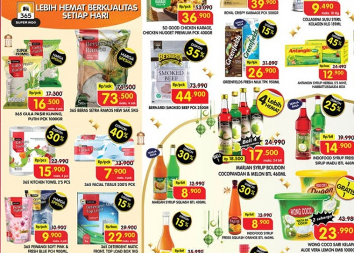 Promo Superindo Terbaru 2–8 April 2026: Stok Kebutuhan Rumah Jadi Lebih Murah