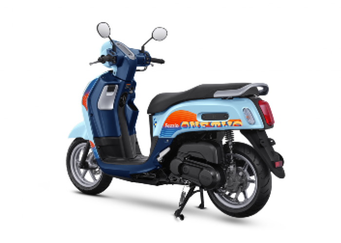Yamaha Fazzio Hadirkan Special Edition Sunset Blue, Tampilkan Nuansa Retro Summer yang Semakin Skena