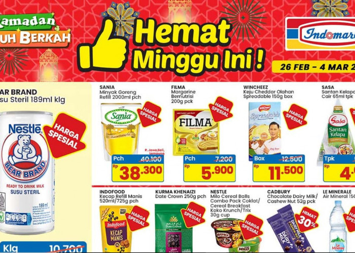 Katalog Promo Indomaret Terbaru Edisi Ramadan 2026, Bahan Buat Hampers Lebaran Kue Nastar Rp16 Ribuan