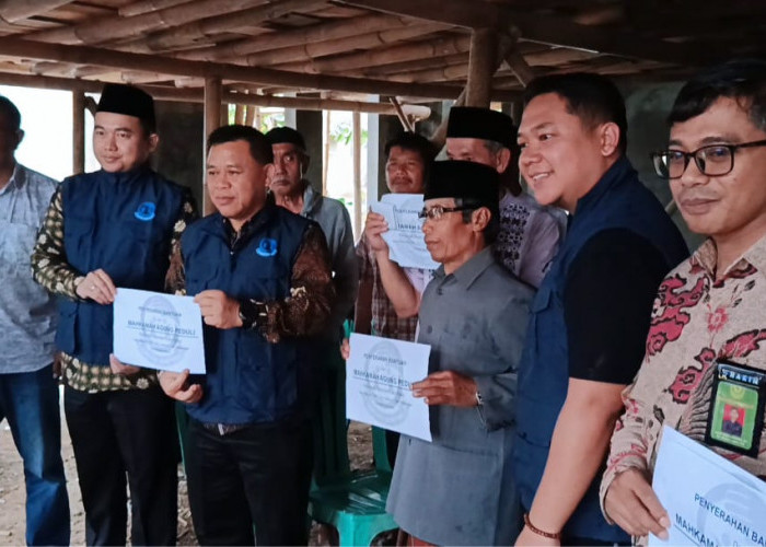 Program MA Peduli Renovasi Total Mushola Tua Nurul Falah di Argapura Majalengka