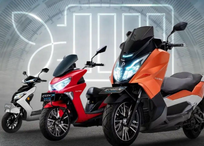5 Jenis Motor Listrik Polytron yang Murah Meriah Desain Mirip Yamaha NMAX, Bahan Bakar Irit Bisa Tembus 130 KM