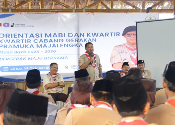 Kokohkan Tata Kelola Organisasi, Kwarcab Pramuka Majalengka Gelar Kursus Orientasi