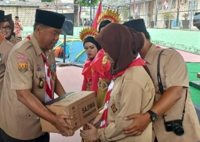 Kwarcab Pramuka Kabupaten Majalengka Canangkan Program Bantuan Rutilahu