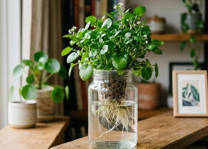 Bikin Tamu Kesengsem, Berikut 6 Tanaman Hidroponik Indoor Paling Gampang Dirawat, Gak Perlu Media Tanah