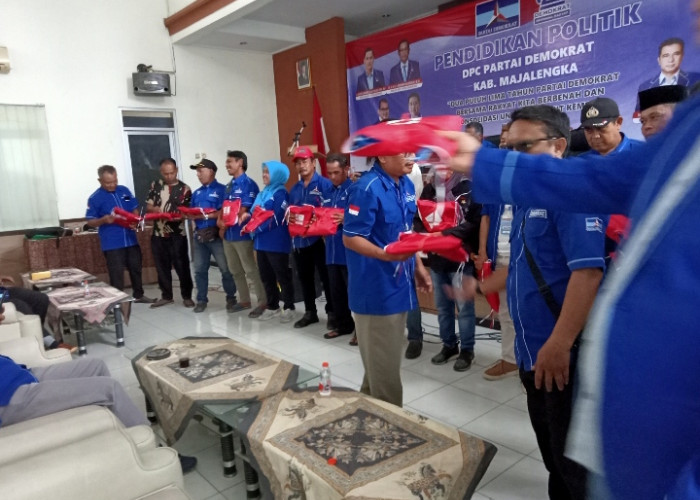 DPC Demokrat Majalengka Gelar Pendidikan Politik dan Bakti Sosial, Perkuat Konsolidasi Kader
