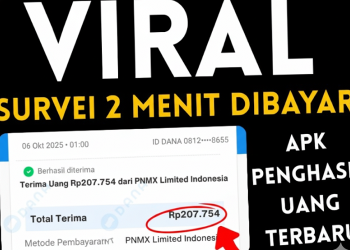 Kerjain Misi 2 Menit Bisa Klaim Saldo DANA Gratis Rp207.000 Sehari Lewat Aplikasi Penghasil Uang Nyata Viral