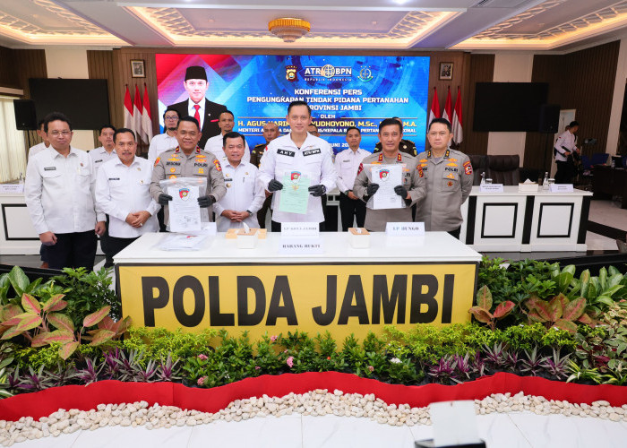 Gebuk Mafia Tanah di Jambi, Menteri AHY Selamatkan Negara dari Potensi Kerugian Rp1,19 Triliun