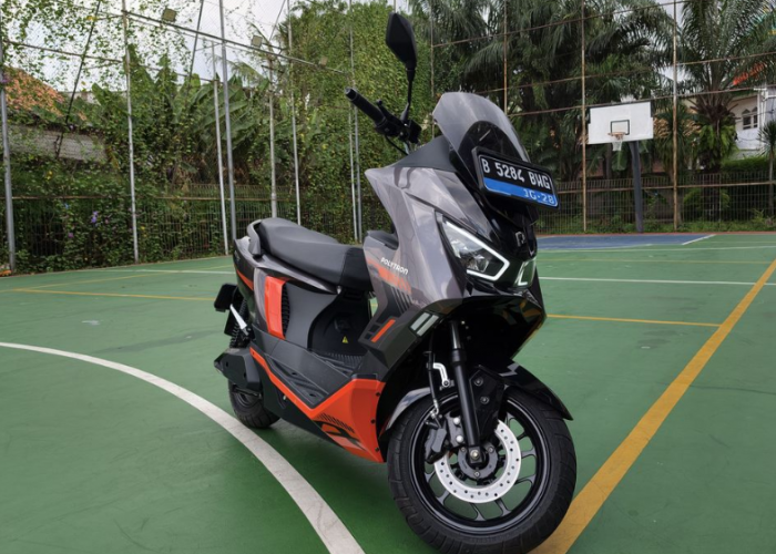 Motor Listrik Polytron Fox 350 Punya Torsi Besar, Desain Futuristis, Jarak 130 km, Angsuran Mulai 400 Ribuan 