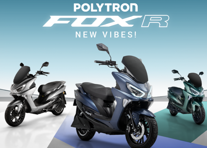 Motor Listrik Polytron Fox R 2026 Pakai Sewa Baterai, Biaya Operasional Cuma Ratusan Ribu Per Bulan
