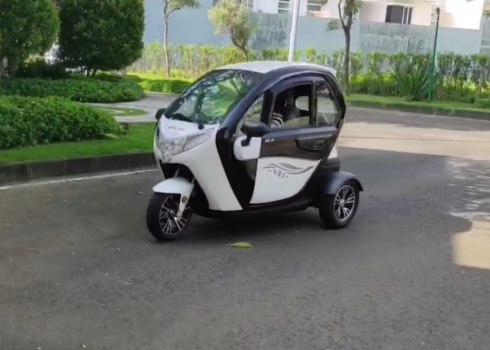 Spesifikasi Motor Listrik Roda 3 Kabin Tertutup Solaris R-3 Balis, Daya Angkut 250 Kg, Cocok Buat Usaha