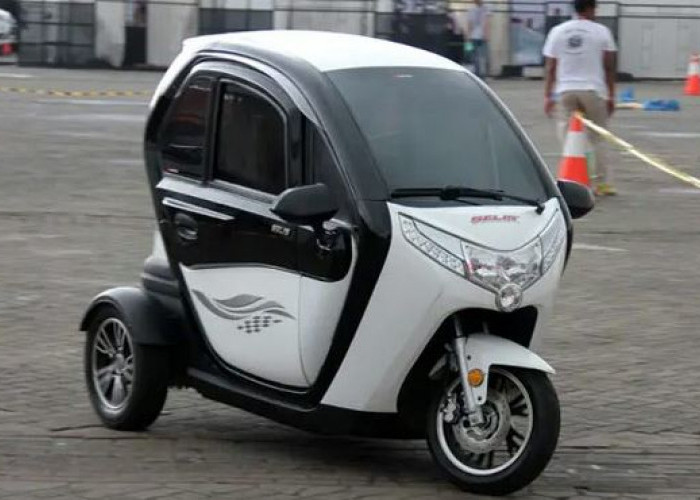 3 Motor Listrik Roda Tiga Ini Harganya Mulai 20 Jutaan, Sudah Tertutup Anti-Hujan dan Punya AC