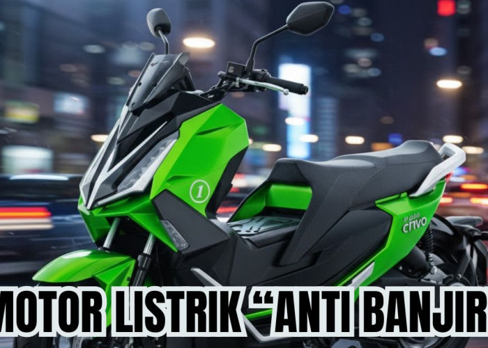Rekomendasi Motor Listrik Buatan Indonesia Anti Banjir Model Mirip Nmax, Berikut Spesifikasinya