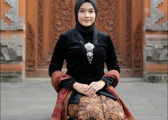 Seperti Asli! Prompt Gemini Ai untuk Foto Wanita Hijab Mengenakan Pakaian Adat Jawa Ala Keluarga Keraton
