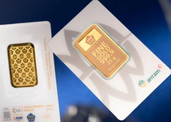 Harga Emas Antam Resmi Turun Tipis Hari Ini, Pengamat Ungkapkan Penyebabnya: Peluang Baik Bagi Pembeli