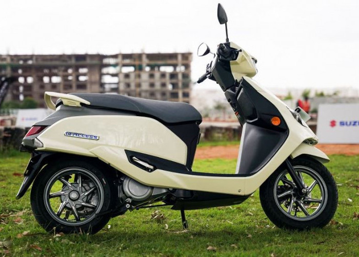 Baterai Penuh Cuma 2 Jam, Ini Spesifikasi & Harga Motor Listrik Suzuki e-Access, Bisa Kebut Hingga 90 km