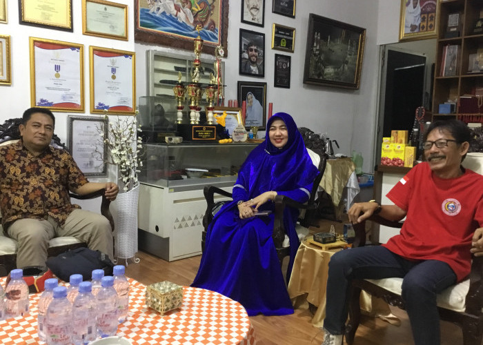 Kunjungan Caleg PAN Dapil Jabar VIII Liena Mulyadi, Kolaborasi Lumbung Indonesia-Laskar Agung Macan Ali