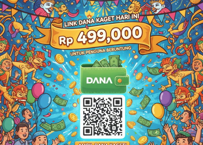 Nomor HP Anda Berkesempatan Klaim Saldo DANA Gratis Rp 499.000 Hari Ini dari Klik Link DANA Kaget Terbaru