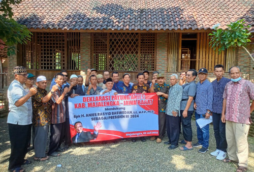 Payung Anies Kabupaten Majalengka Deklarasi Dukung Anies Baswedan Presiden