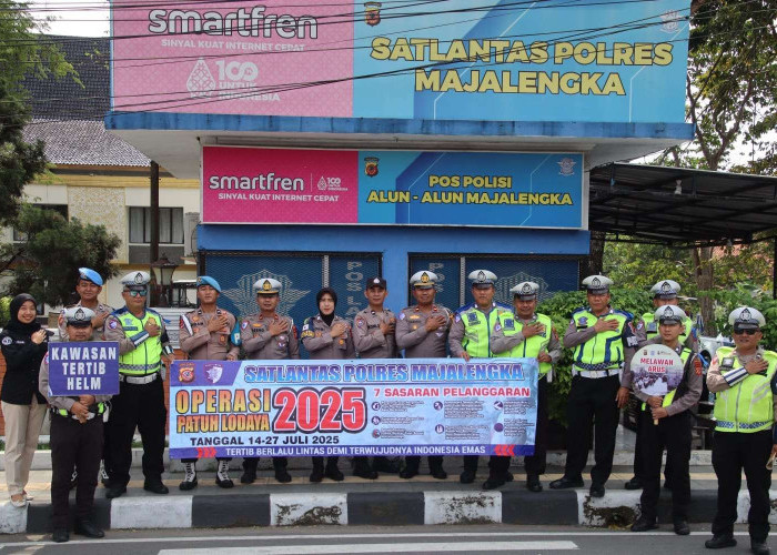 Operasi Patuh Lodaya 2025  di Majalengka Berakhir 