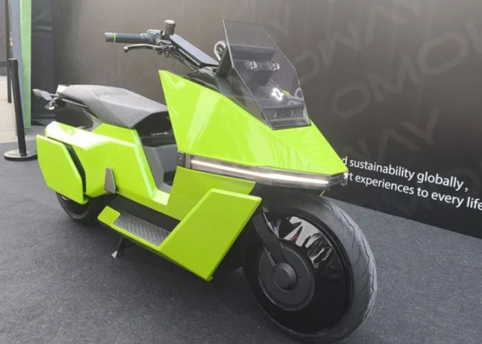 Tanpa Kunci dan Bisa Berdiri Sendiri, Motor Listrik Omoway Ini Diam-Diam Punya Banyak Kecanggihan