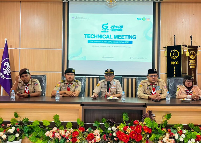 DKC Pramuka Majalengka Gelar Technical Meeting Giat Prestasi VII dan Artha Sawala 2026