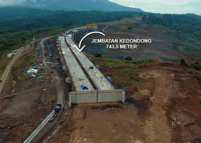 11 HARI LAGI Tol Cisumdawu Beroperasi, Jembatan Terpanjang Baru Saja Tersambung