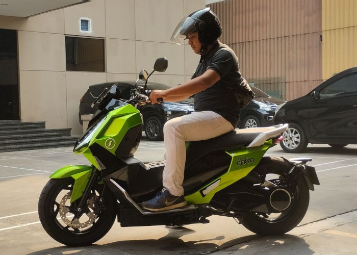 Desain Mirip NMax, Cicilan Motor Listrik Alva Cervo Mulai Rp600 Ribuan, DP Ringan & Tenor hingga 5 Tahun