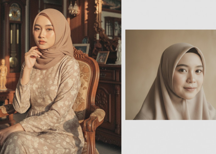 Daftar Prompt Gemini AI Foto Wanita Berhijab Ala Polaroid Classic, Bikin Foto Jadi Natural dan Estetik