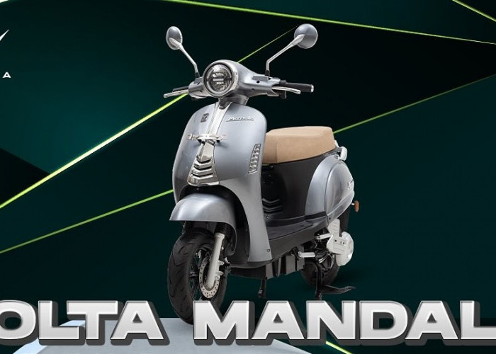 Kredit Motor Listrik Volta Mandala, Bisa Sampai Tenor 5 Tahun, Cicilan 200 Ribu Buat EV Mirip Vespa Retro