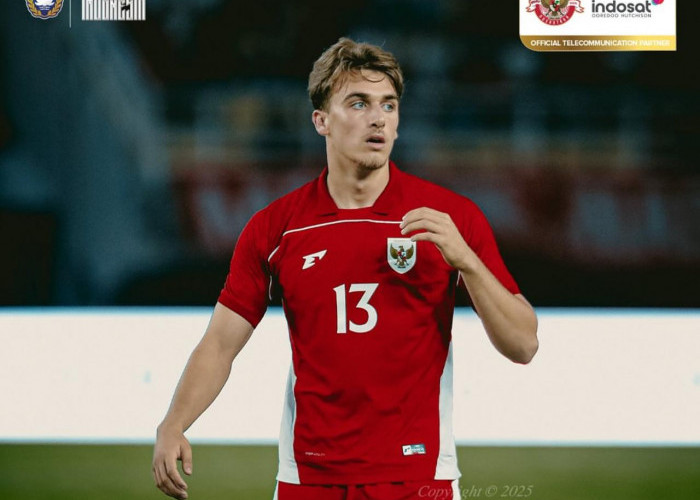Mauro Zijlstra - Milliano Jonathans Debut di Timnas Indonesia, Nyaris Cetak Gol, Bungkam Chinese Taipei