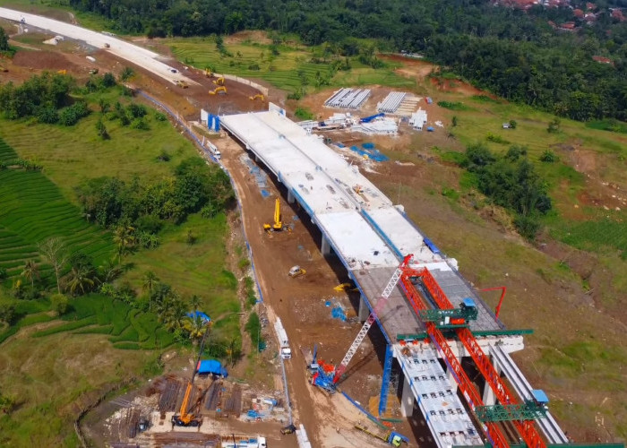 POTRET Terkini Pembangunan TOL CISUMDAWU di Seksi 5A, Jembatan Conggeang Belum Tersambung