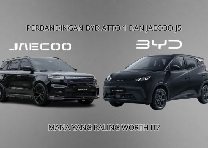 Kupas Tuntas Perbandingan BYD Atto 1 dan JAECOO J5: Mana Lebih Worth It di Harga Rp200 Jutaan?